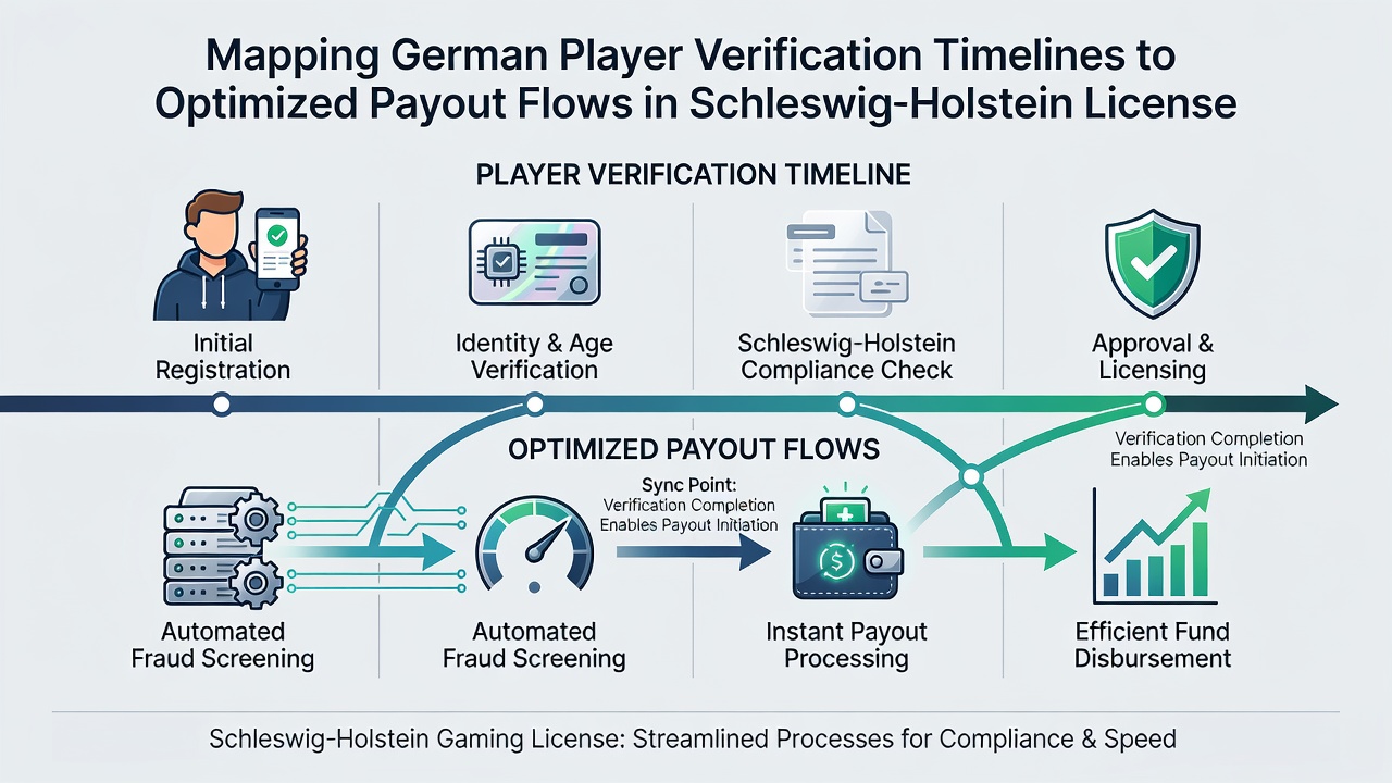 Darstellung optimierter Auszahlungsflüsse nach Verifizierung in mobilen Schleswig-Holstein-Casinos