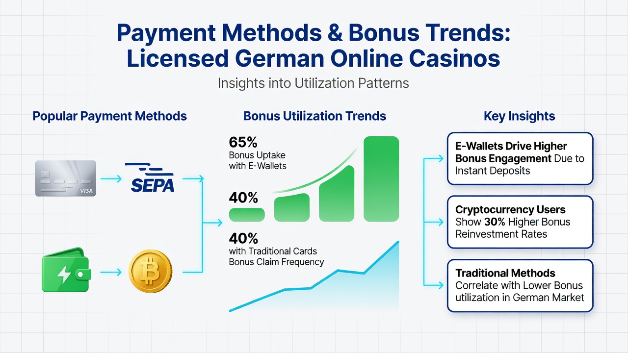 Trends bei Bonusnutzung und Zahlungen